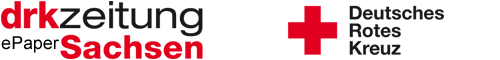Logo der DRK Zeitung und des Deutschen Roten Kreuzes
